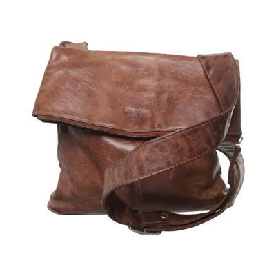Sac à bandoulière (Marron) de GreenLand Coton, Cuir