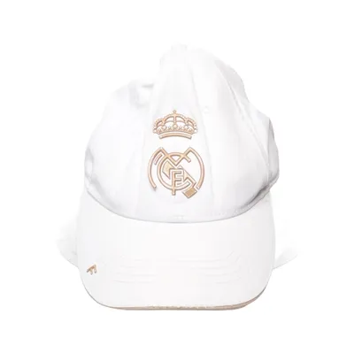 Baseballkasket (Hvid) fra Real Madrid Bomuld, Elastan, Polyamid