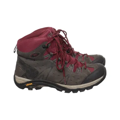 Hiking boots (Gray, Red) from Grundig Leather