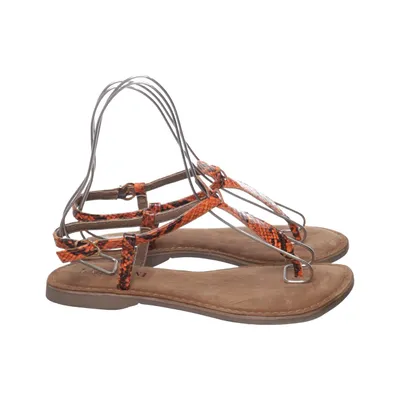 Sandals (Brown, Orange, Multicolored) from Lazamani