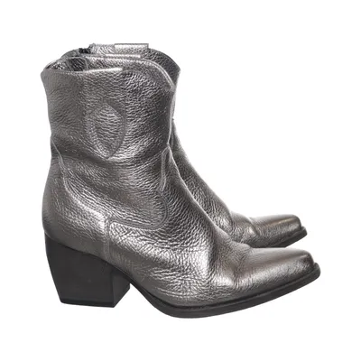 Ankle boots (Silver) from Kate Gray Leather