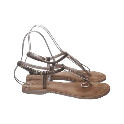 Sandals (Brown, Gold) from Lazamani