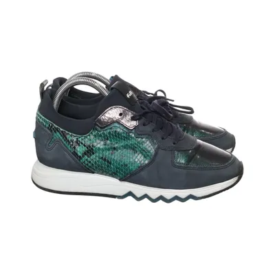 Baskets (Bleu, Vert, Multicolore) de Floris Van Bommel Daim
