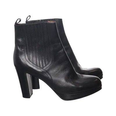Heeled boots (Black) from Phillip Hardy Leather