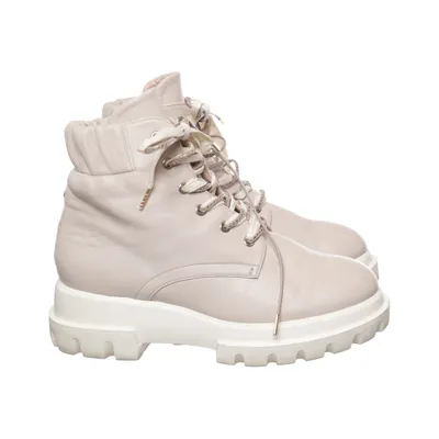 Bottes à lacets (Beige) de AGL