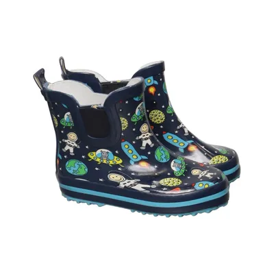 Low rubber boots (Blue, Multicolored) from Beck