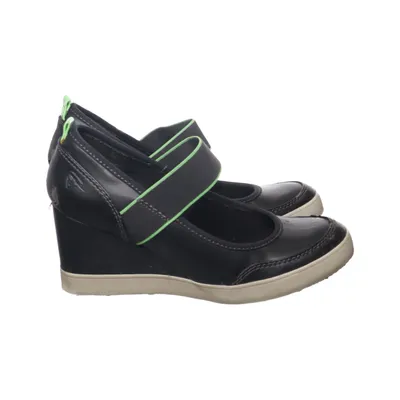 Chaussure compensées (Noir) de Tamaris Trend Cuir