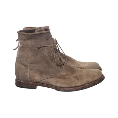 Laced boots (Brown) from Bocage Leather
