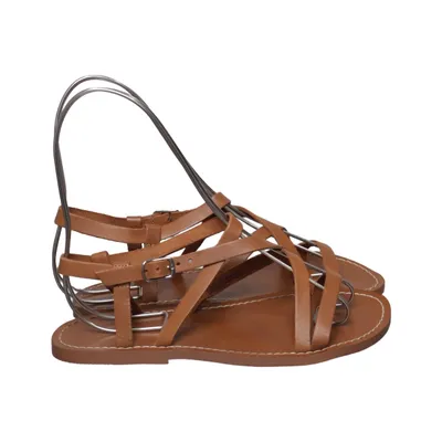 Sandales (Marron) de Zara Cuir