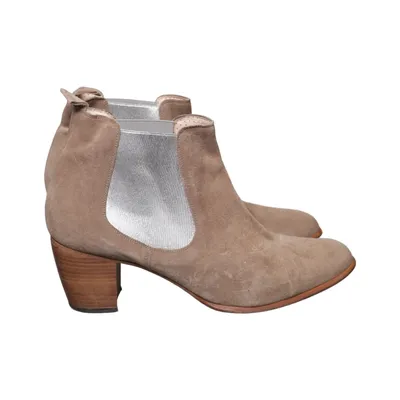 Bottines Chelsea (Beige) de Pertini Cuir