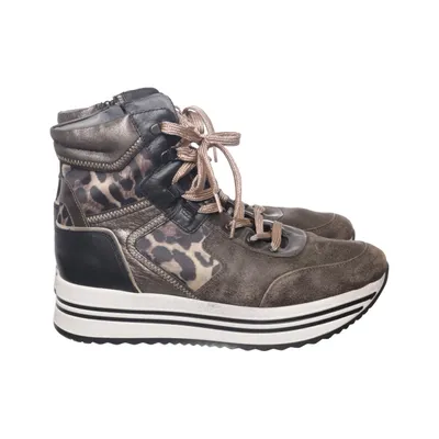 Laced boots (Black, Gray, Multicolored) from Nero Giardini