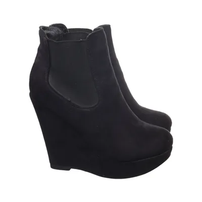 Bottines Chelsea (Noir) de Mode Queen