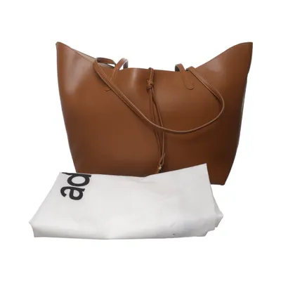 Handbag (Brown) from adL Polyester, Polyurethane
