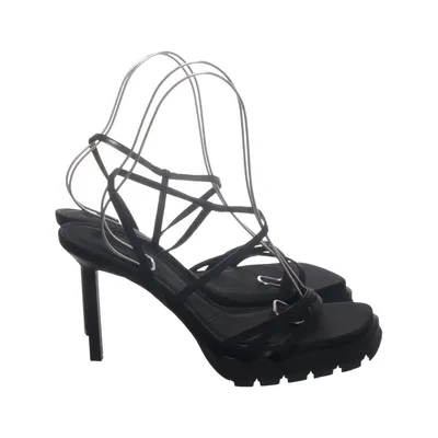 High heel sandals (Black) from Zara