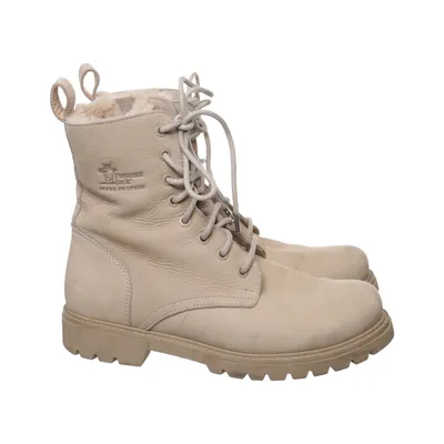 Snørestøvler (Beige) fra Panama Jack Læder