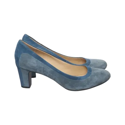 Escarpins (Bleu) de Geox Daim
