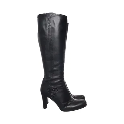 Boots (Black) from Mine de rien Leather