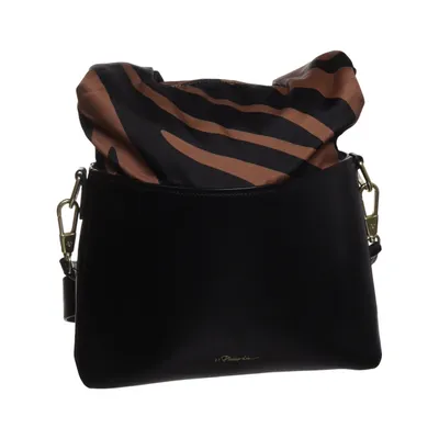 Schoudertas (Zwart, Bruin, Meerkleurig, Goud) van 3.1 Phillip Lim Leer, Katoen, Zijde