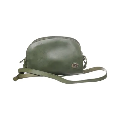 Shoulder-bag (Green) from VA Milano Leather