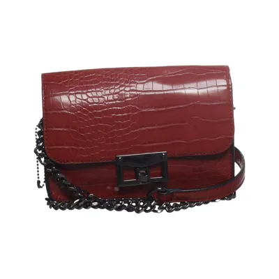 Shoulder-bag (Red) from Minelli Cotton, Polyester