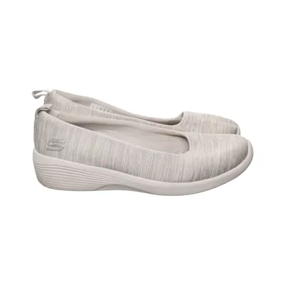 Ballet flats (Beige) from Skechers Polyester