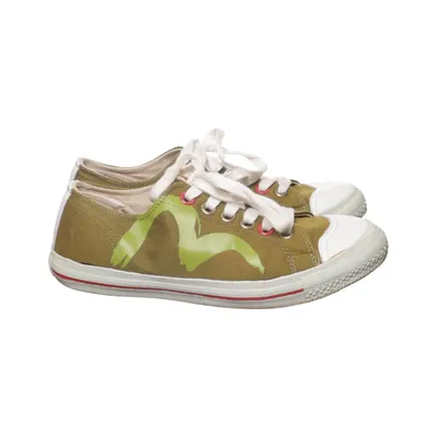 Canvas schoenen (Groen, Wit, Rood) van Evisu