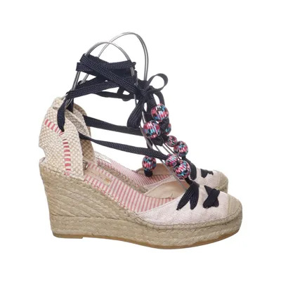 Wedges (Beige, Black, Multicolored) from Vidorreta