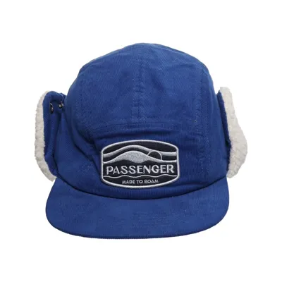 Pilotenmuts (Blauw, Wit) van Passenger Polyester, Gerecycled katoen