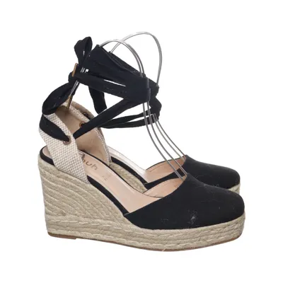 Kilehælssko (Sort, Beige) fra Schuh