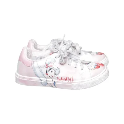 Sneakers (Vit, Rosa, Flerfärgad) från Monnalisa Skinn