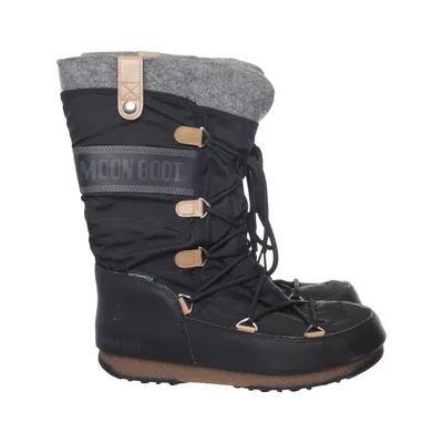 Bottes (Noir, Gris, Beige) de Moon Boot Cuir