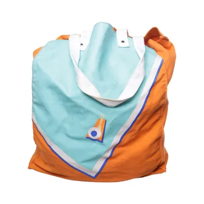 Canvas bag (Orange, Blue, White) from Lancaster