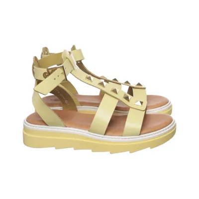 Sandals (Yellow) from Kate Gray Leather