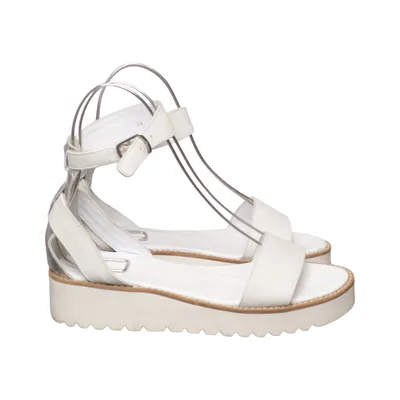 Sandalen (Wit, Zilver) van Melvin & Hamilton Leer