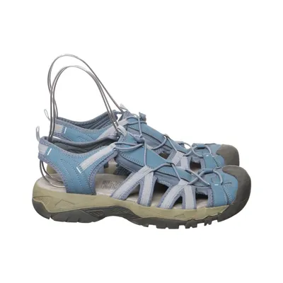 Sandals (Blue) from Walkx Leather