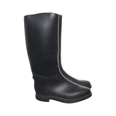 Rubber boots (Black) from Essensole Leather