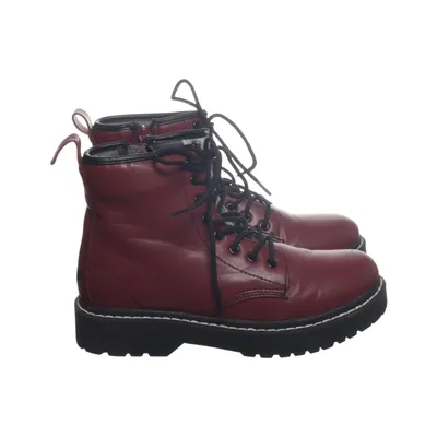 Bottes à lacets (Rouge) de Lelli Kelly