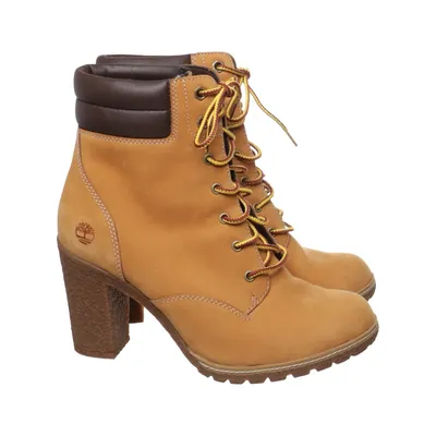 Heeled boots (Yellow, Brown) from Timberland Leather