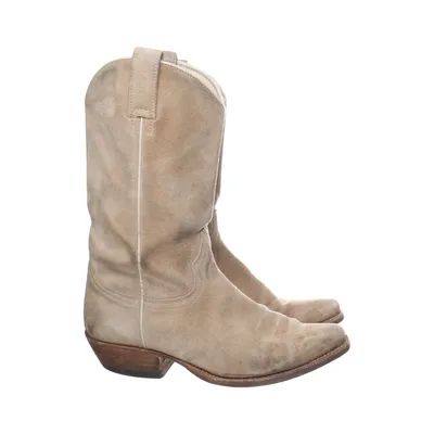 Cowboystøvler (Beige) fra Sendra Ruskind