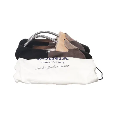 Loafers (Zwart, Grijs) van Mania Leer