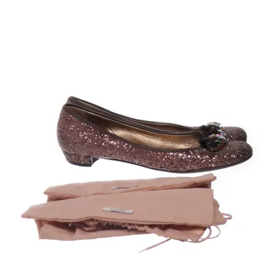 Ballerinaskor (Rosa) från Miu Miu Skinn