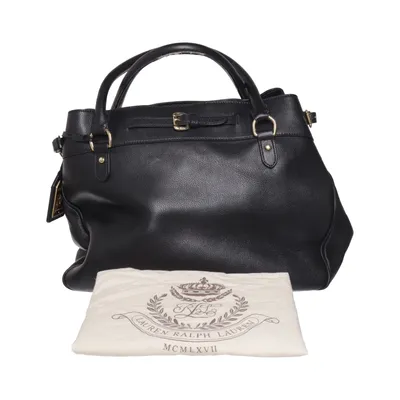 Handtas (Zwart) van Lauren Ralph Lauren Leer