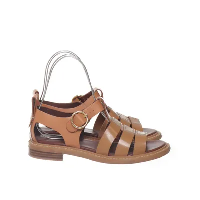 Sandalen (Millye) van See by Chloé Leer
