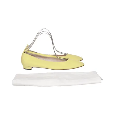 Pumps (Yellow) from The Row Leather
