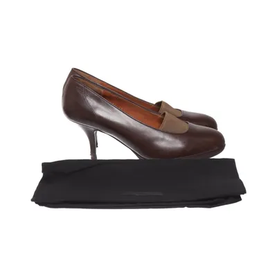 Hakken (Bruin) van Dries van Noten Leer
