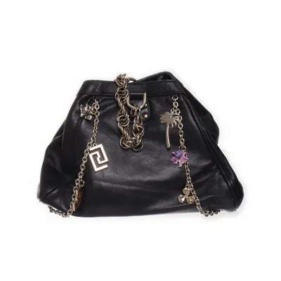 Handtas (Zwart) van Versace for H&M Leer, Polyester
