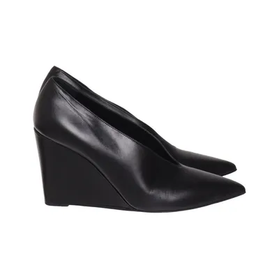 Sleehakken (Zwart) van Hermès Leer