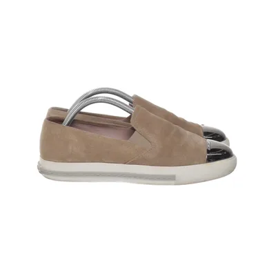 Slip-ons (Brun) från Miu Miu Mocka