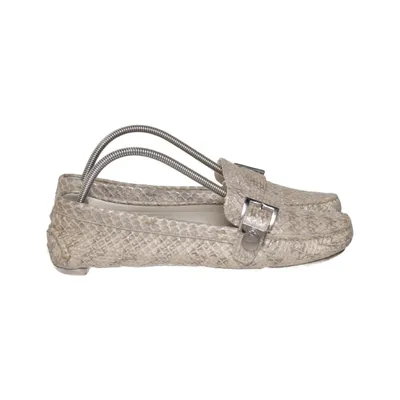 Loafers (Beige) from Prada Leather