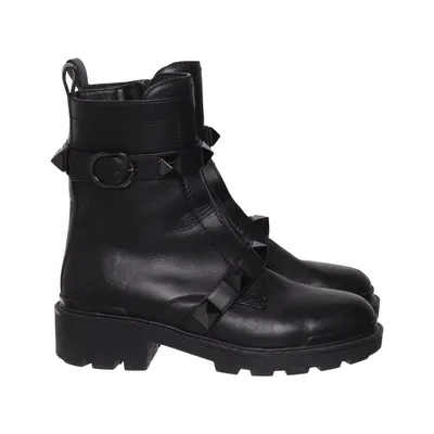 Boots (Rockstud) von Valentino Garavani Leder